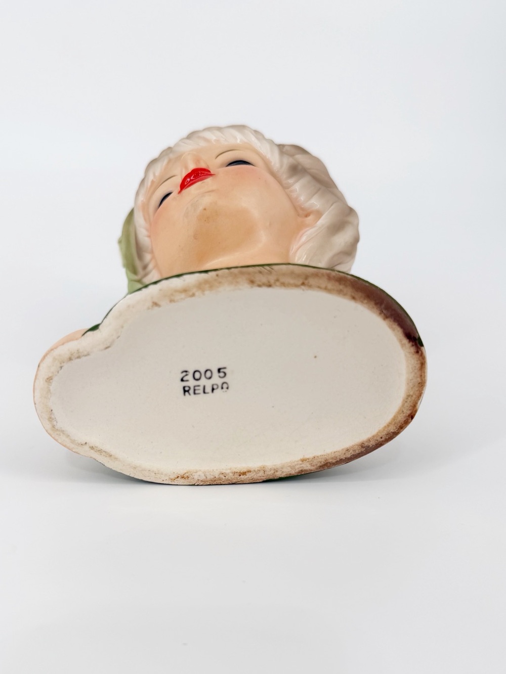 1950 LADY HEAD VASE by RELPO, JAPAN - Picture 8 of 9